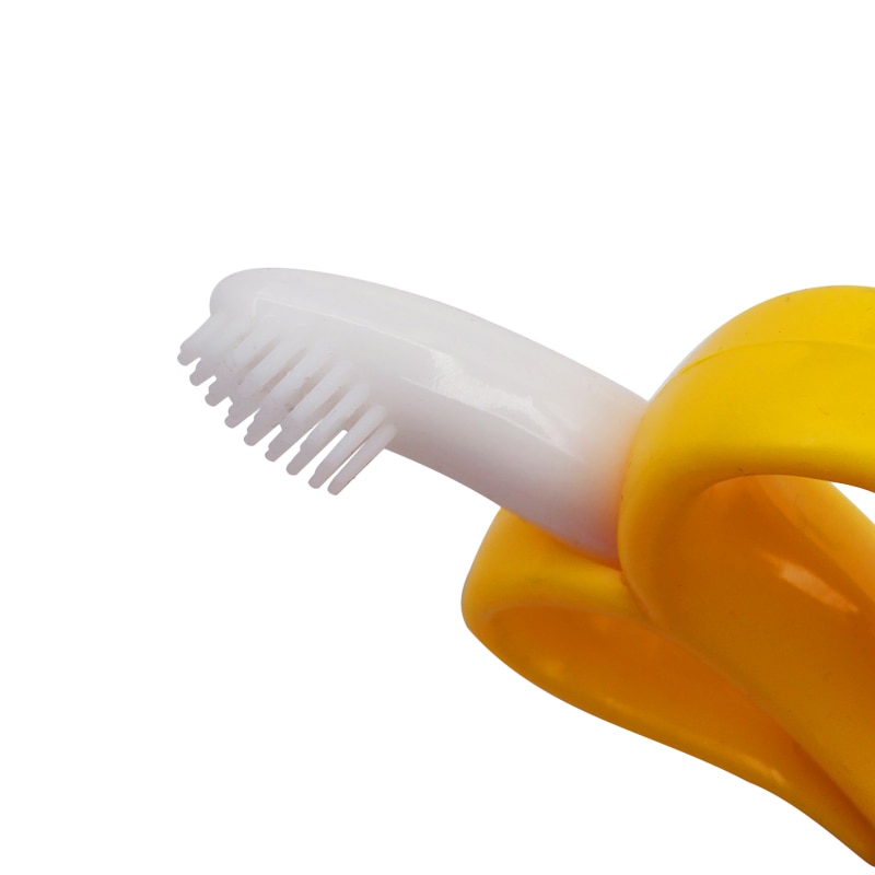 Banana Teether Baby Silicone Toothbrush